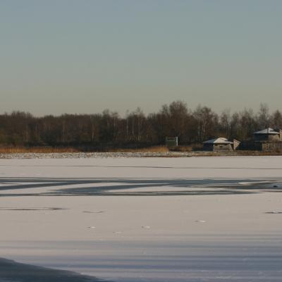 Bassin sud gelé